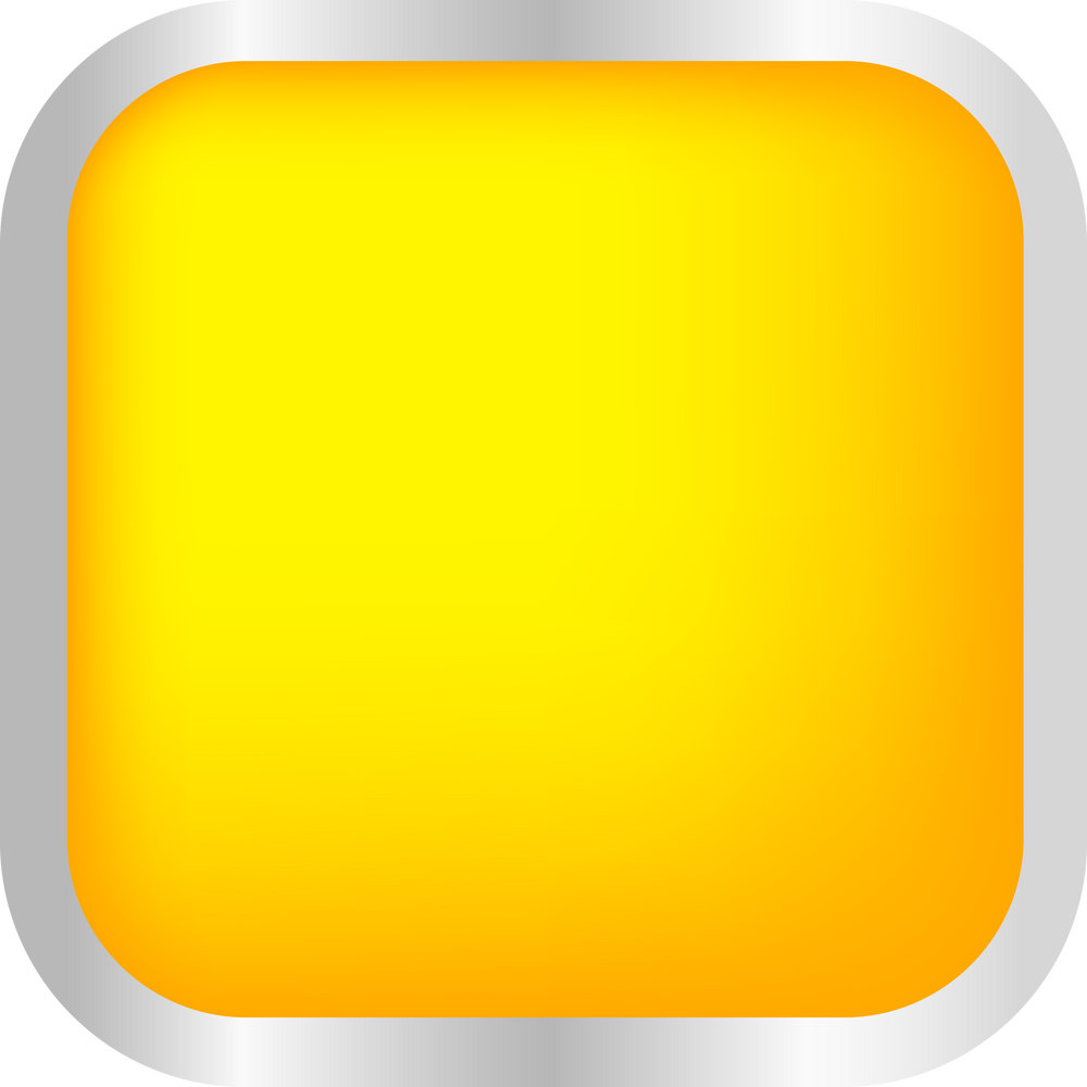 button 3d, yellow button, button icon symbol